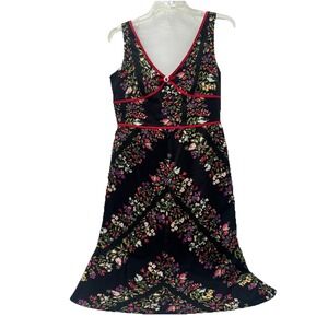 Woman Madison Leigh Adjustable Strap Floral Vintage inspired dress Read below